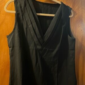 Elegant Black Sleeveless Top